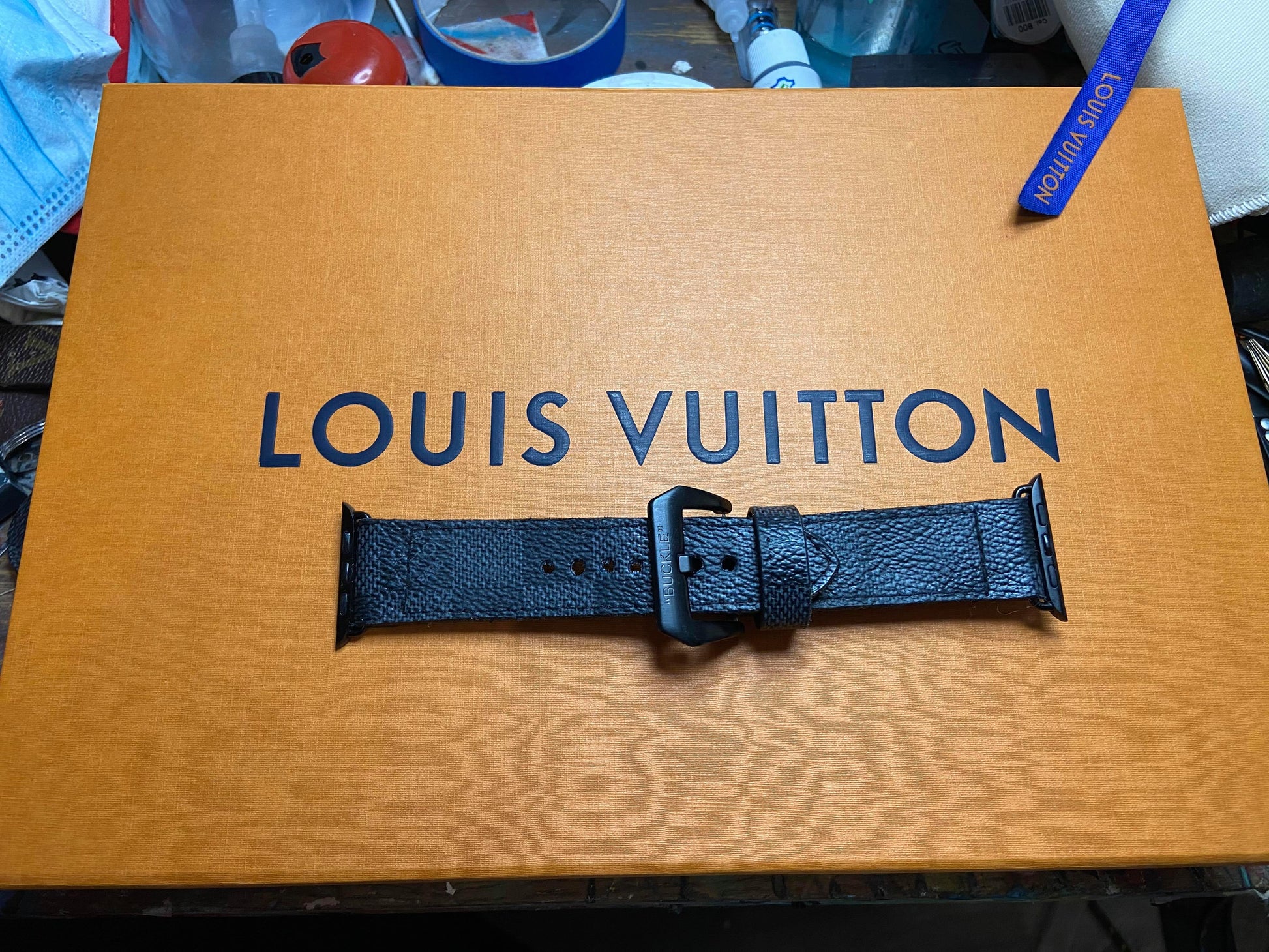 Customised Watch strap. - bluebeecustoms
