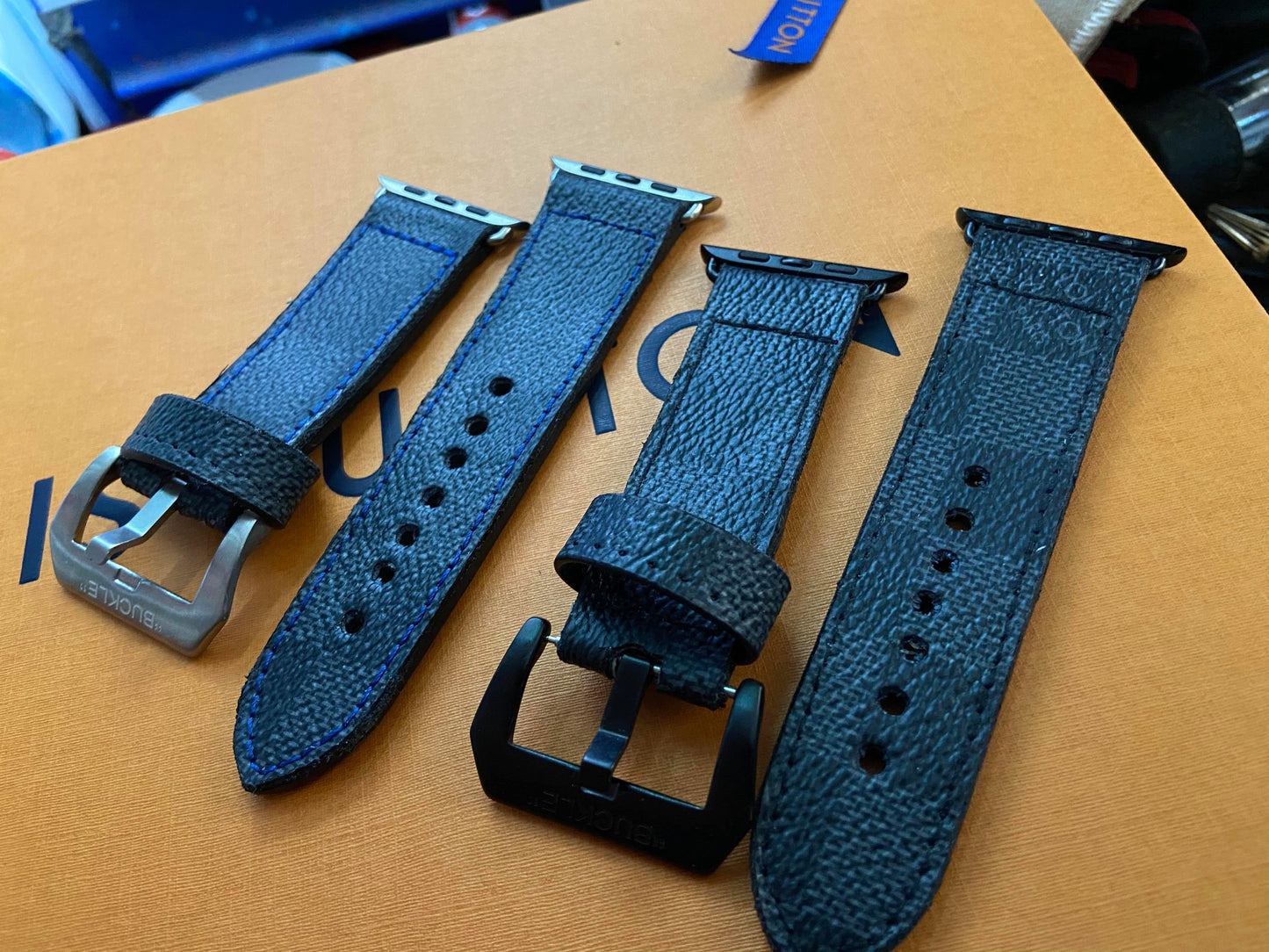 Customised Watch strap. - bluebeecustoms