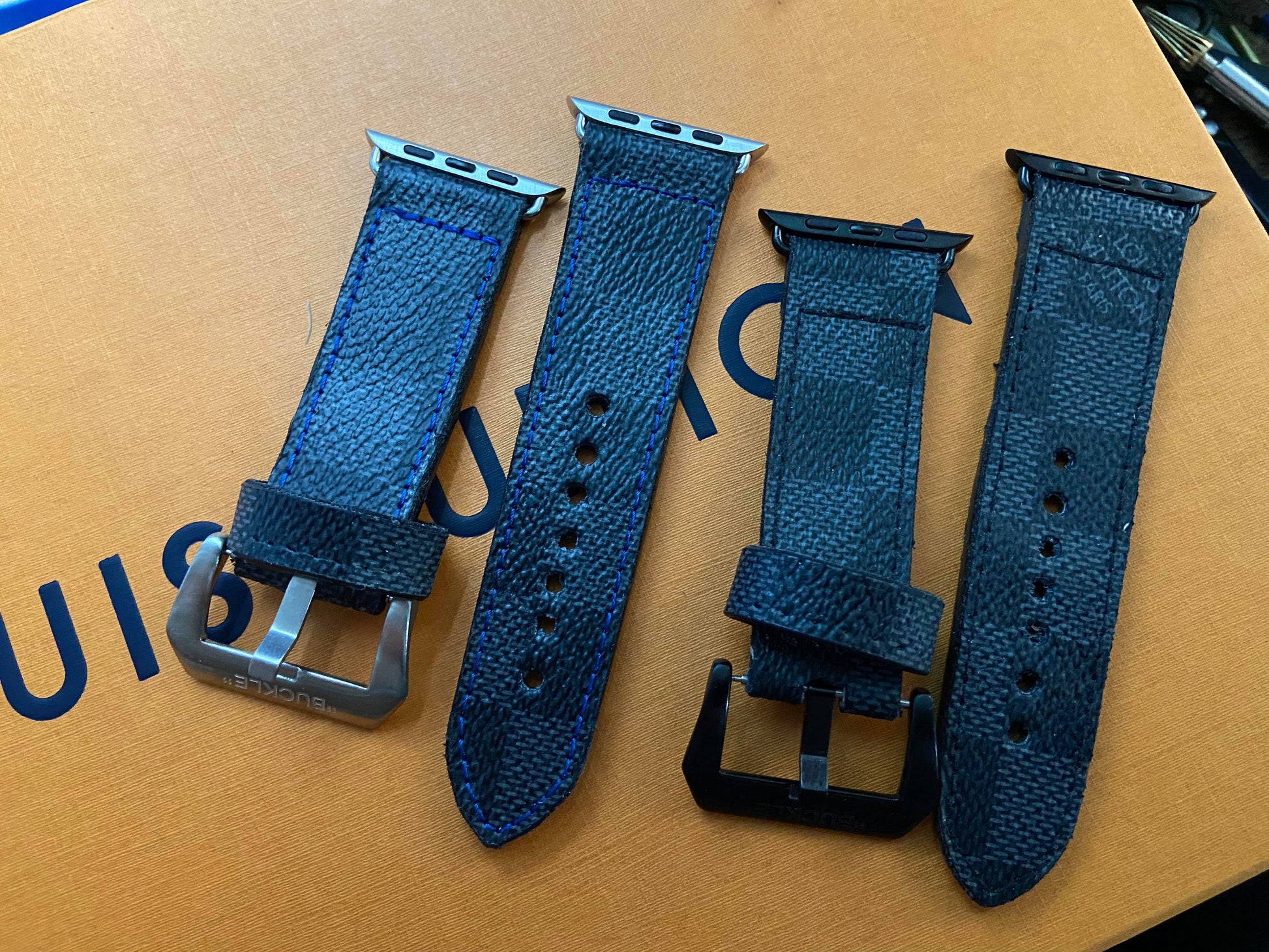 Customised Watch strap. - bluebeecustoms
