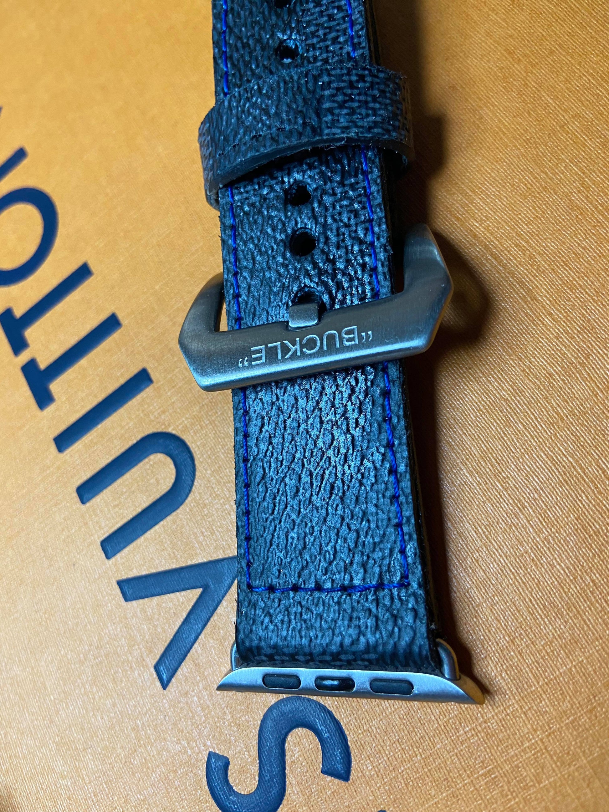 Customised Watch strap. - bluebeecustoms