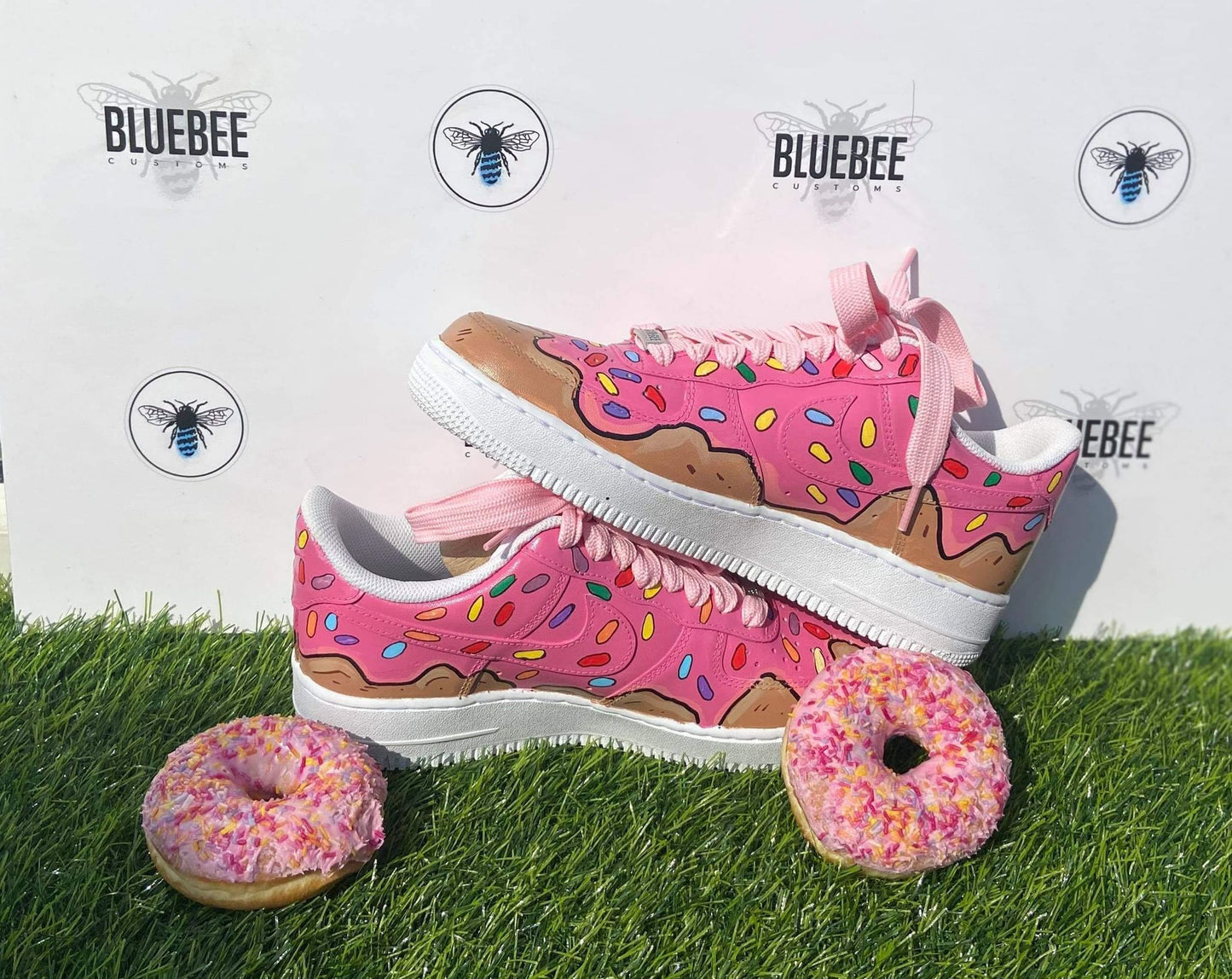 Custom Doughnuts Air Force 1 - bluebeecustoms