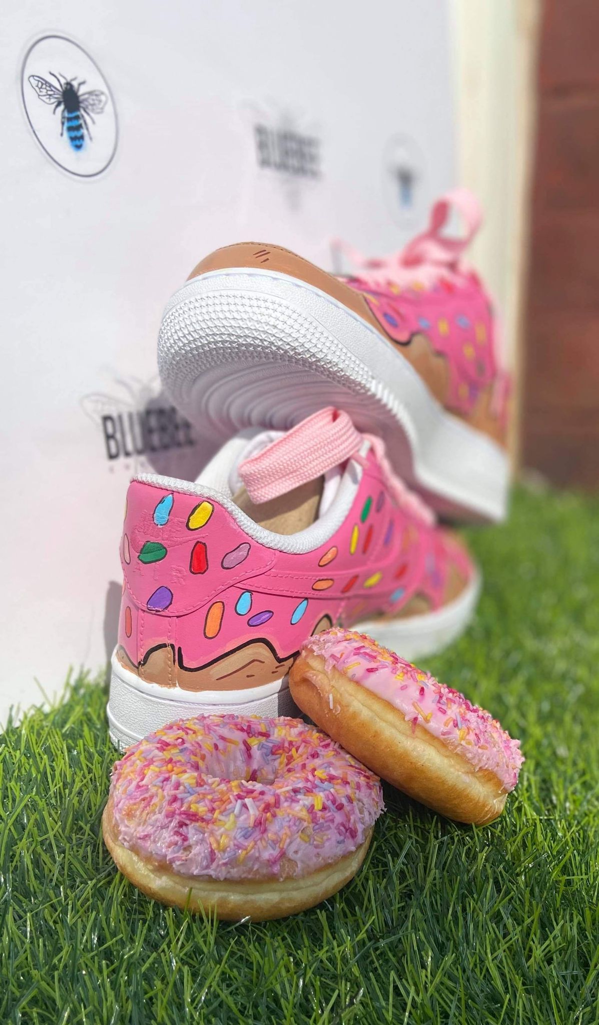 Custom Doughnuts Air Force 1 - bluebeecustoms