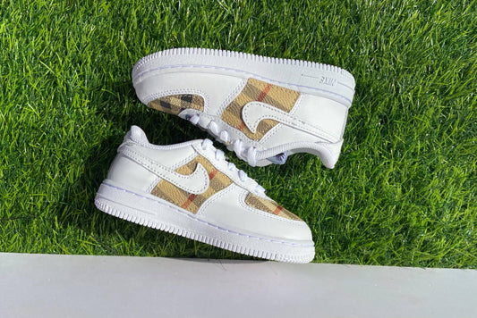 Customised Toddler AF1 - bluebeecustoms