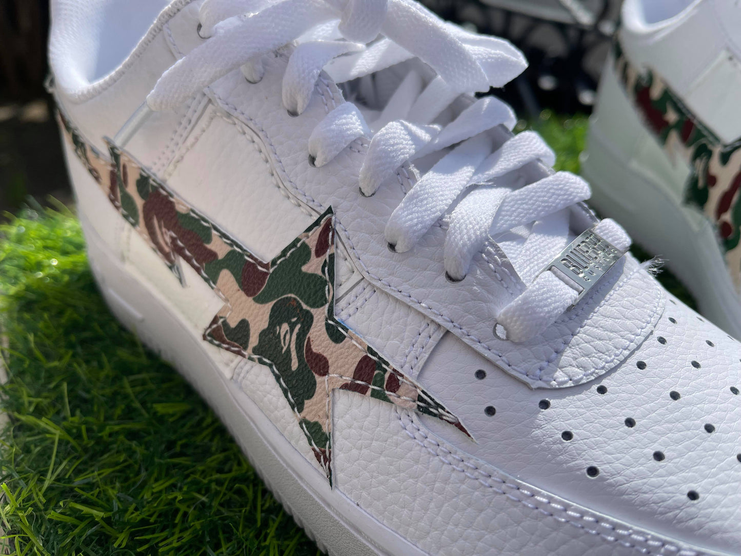 Custom Bapesta drips. - bluebeecustoms