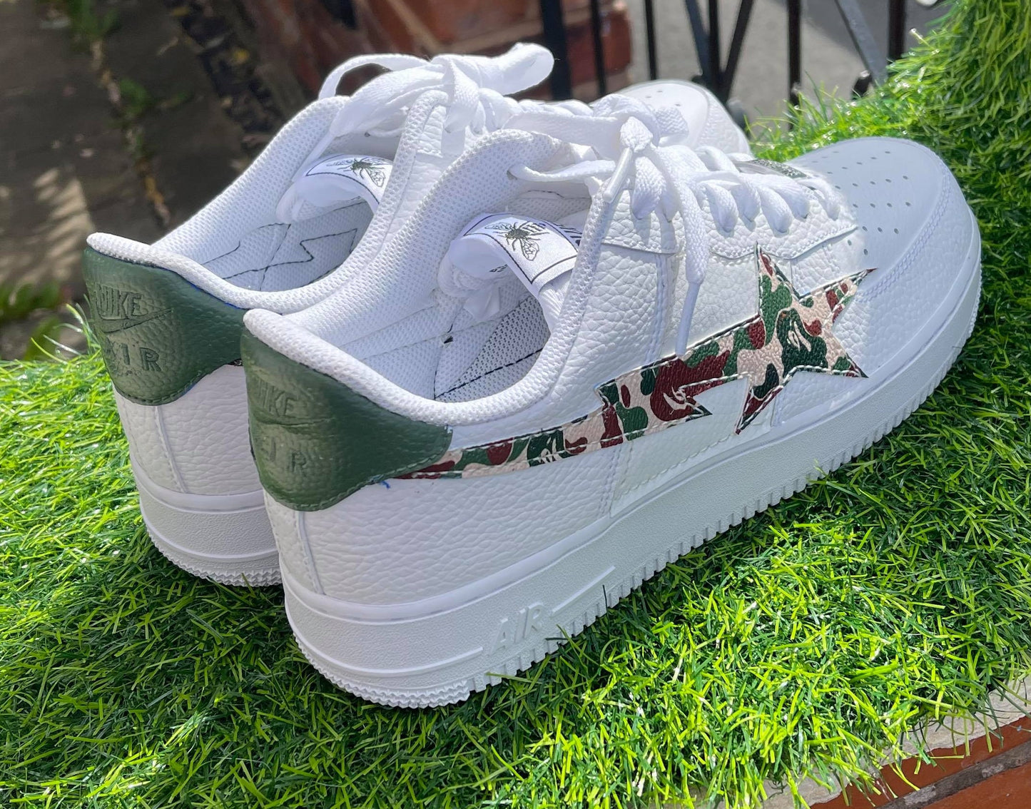 Custom Bapesta drips. - bluebeecustoms