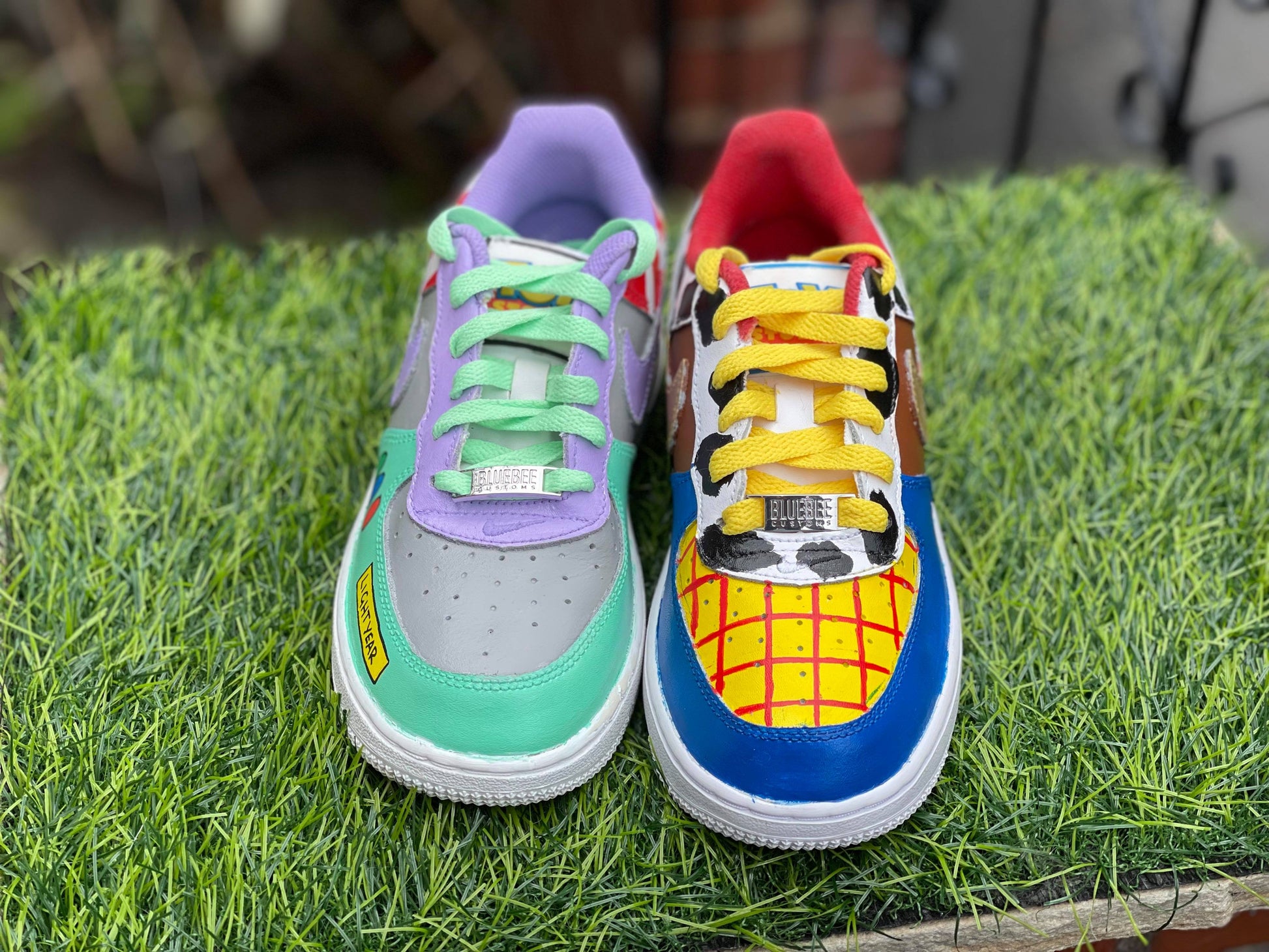 Woody and Buzz (kids sizes) - bluebeecustoms