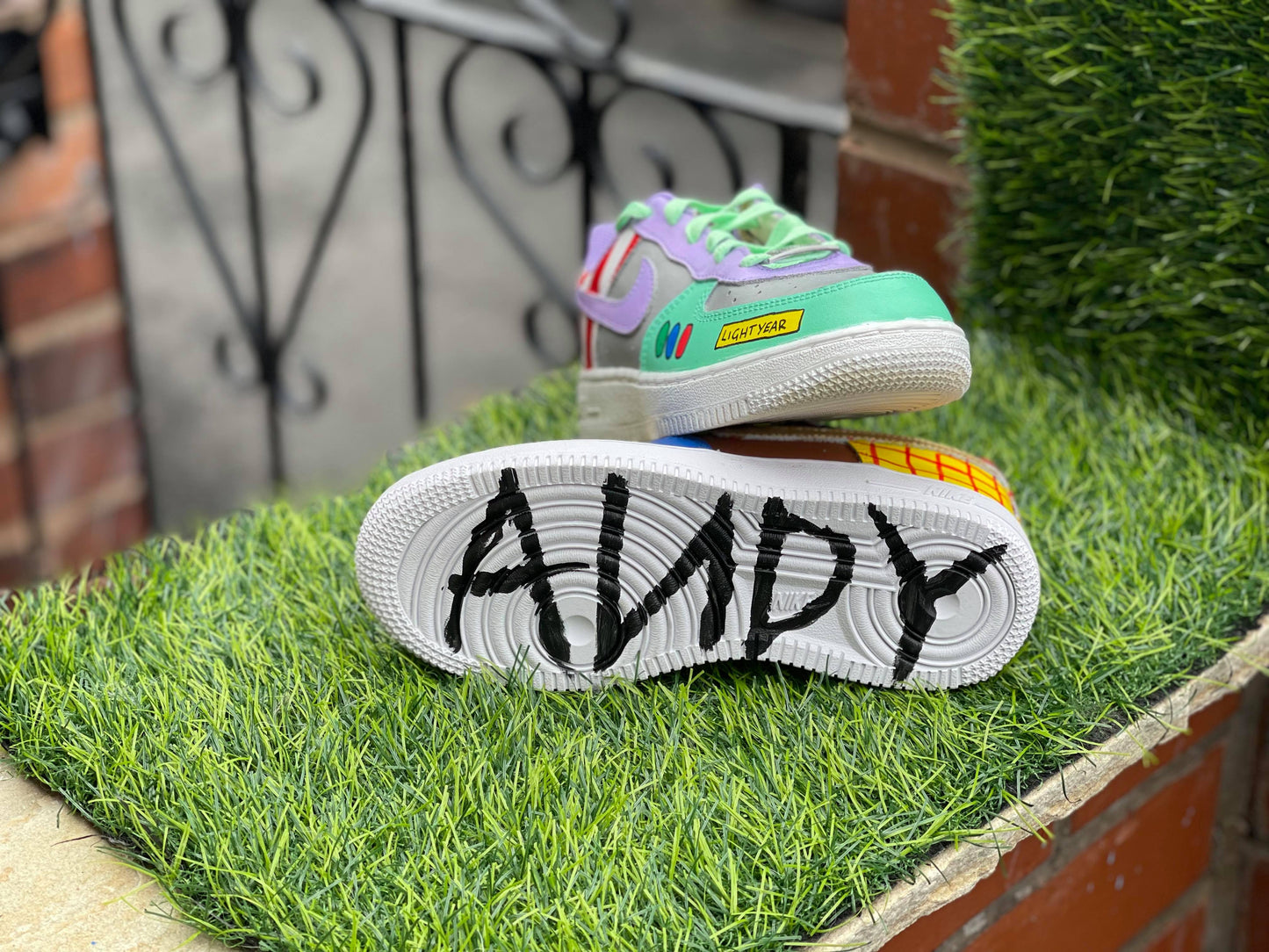 Woody and Buzz (kids sizes) - bluebeecustoms