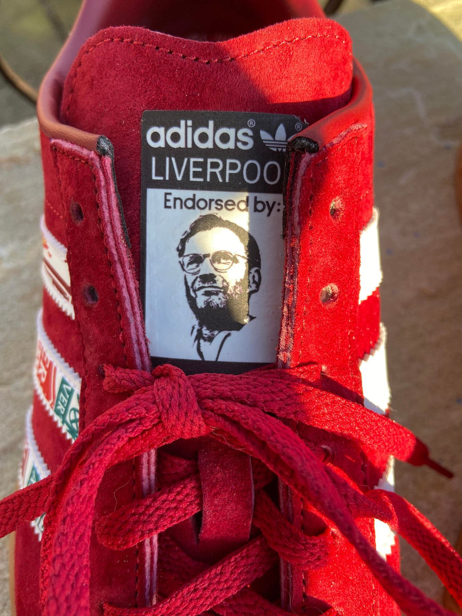 LFC Adidas custom Blue Bee Sneaker Care Customs