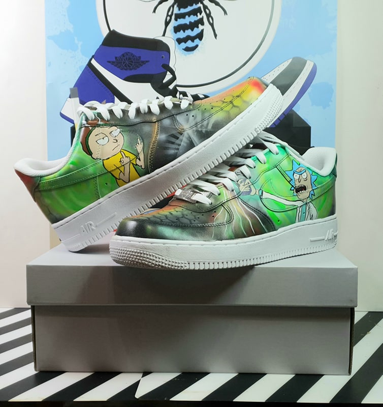 Galaxy Rick and Morty Customs - bluebeecustoms