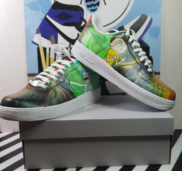 Galaxy Rick and Morty Customs - bluebeecustoms