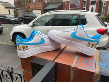 Load image into Gallery viewer, AF1 MCFC Treble Winners customs