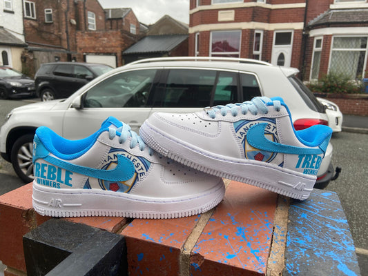 AF1 MCFC Treble Winners customs