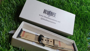 Custom watch strap - bluebeecustoms