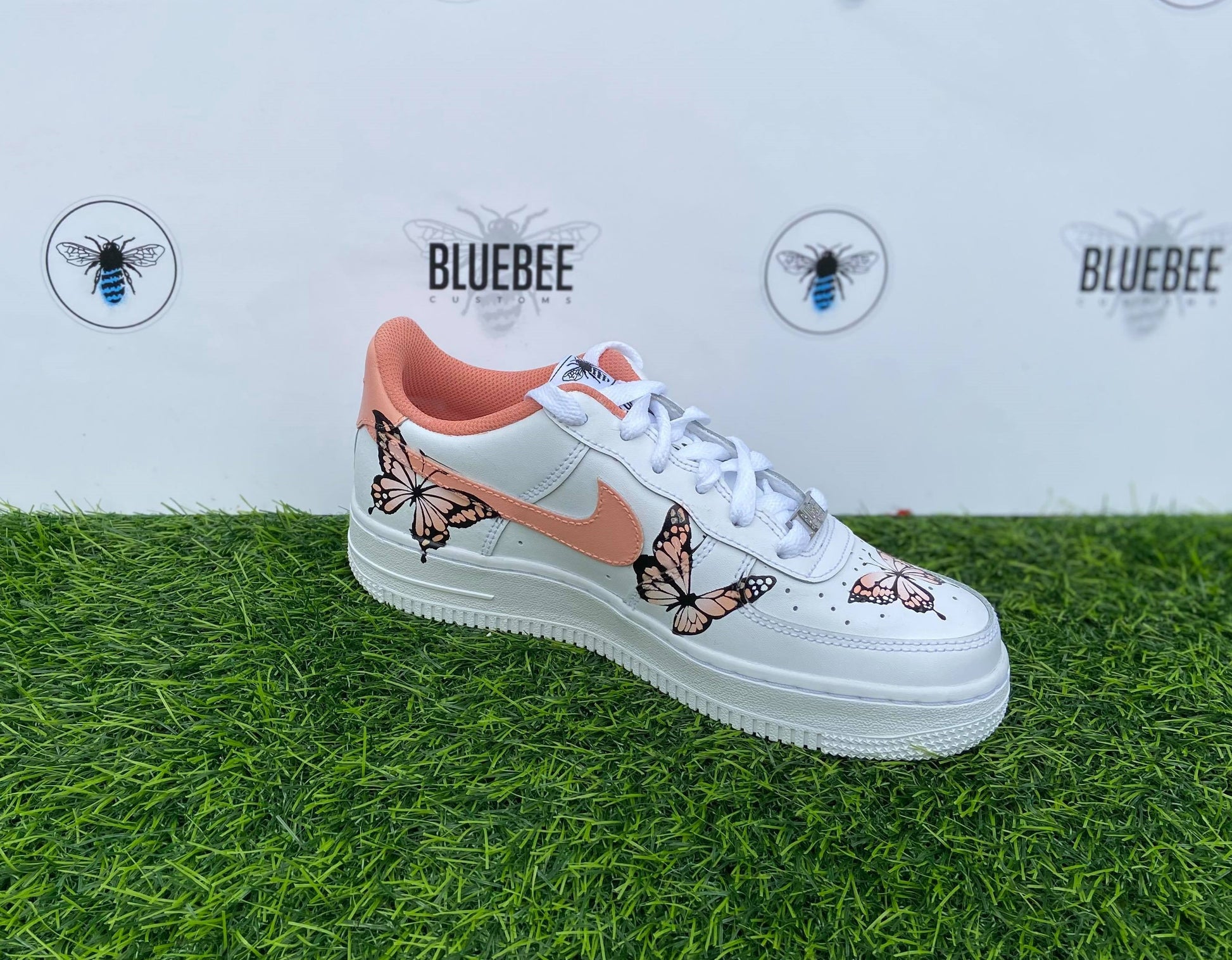 Hand-painted Butterflies - bluebeecustoms