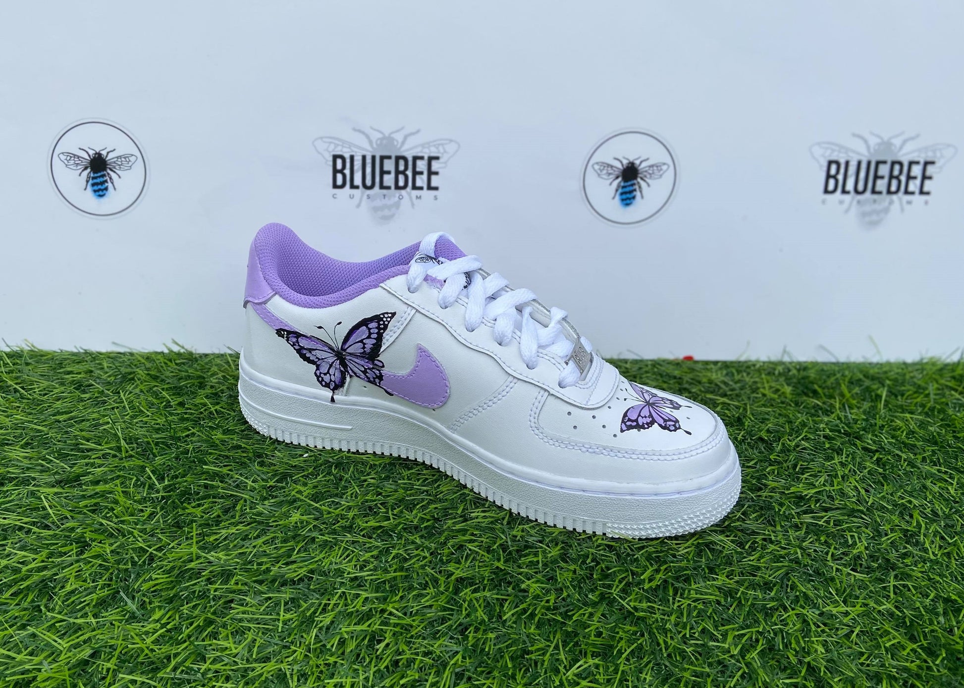 Hand-painted Butterflies - bluebeecustoms