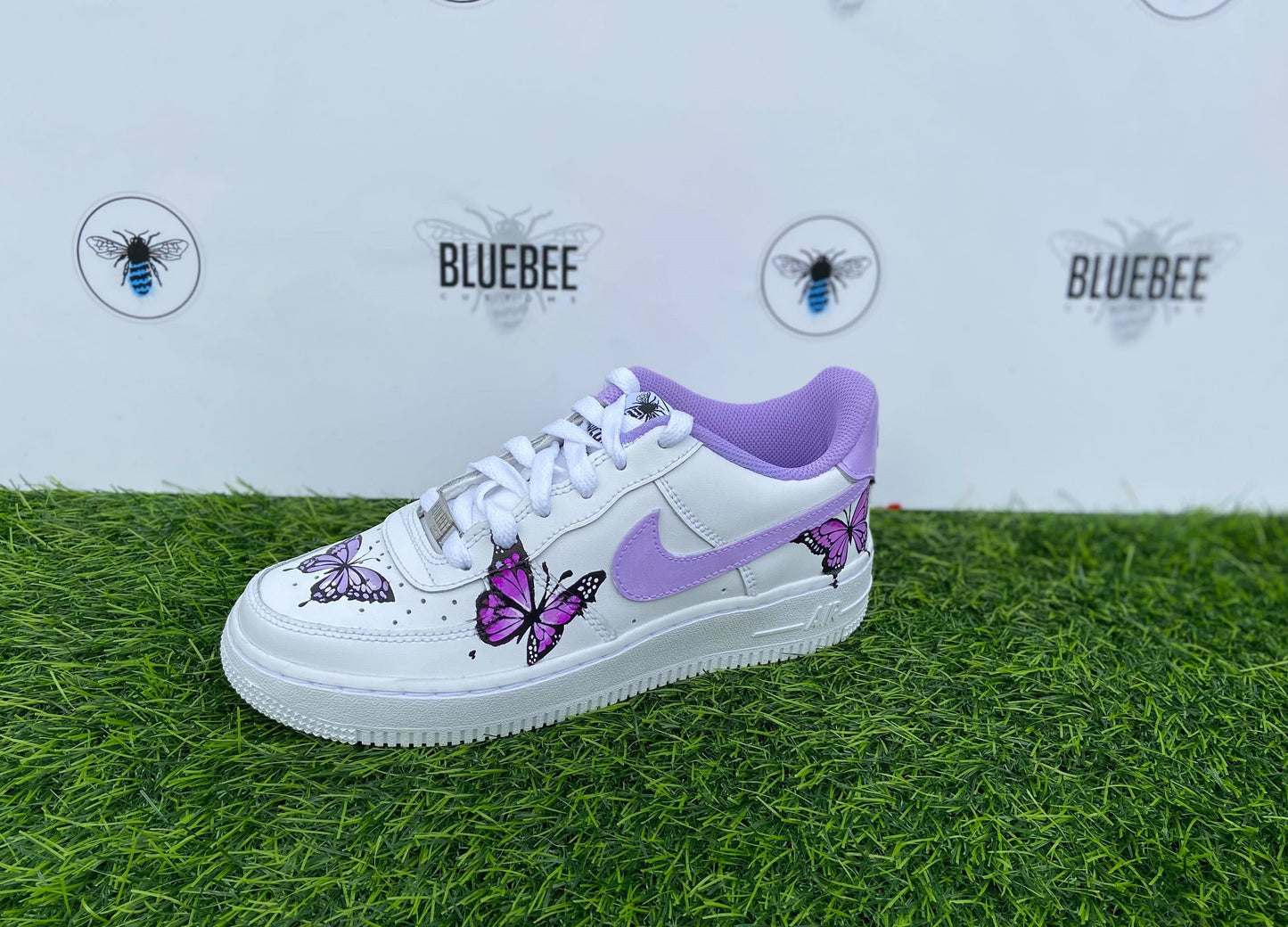 Hand-painted Butterflies - bluebeecustoms