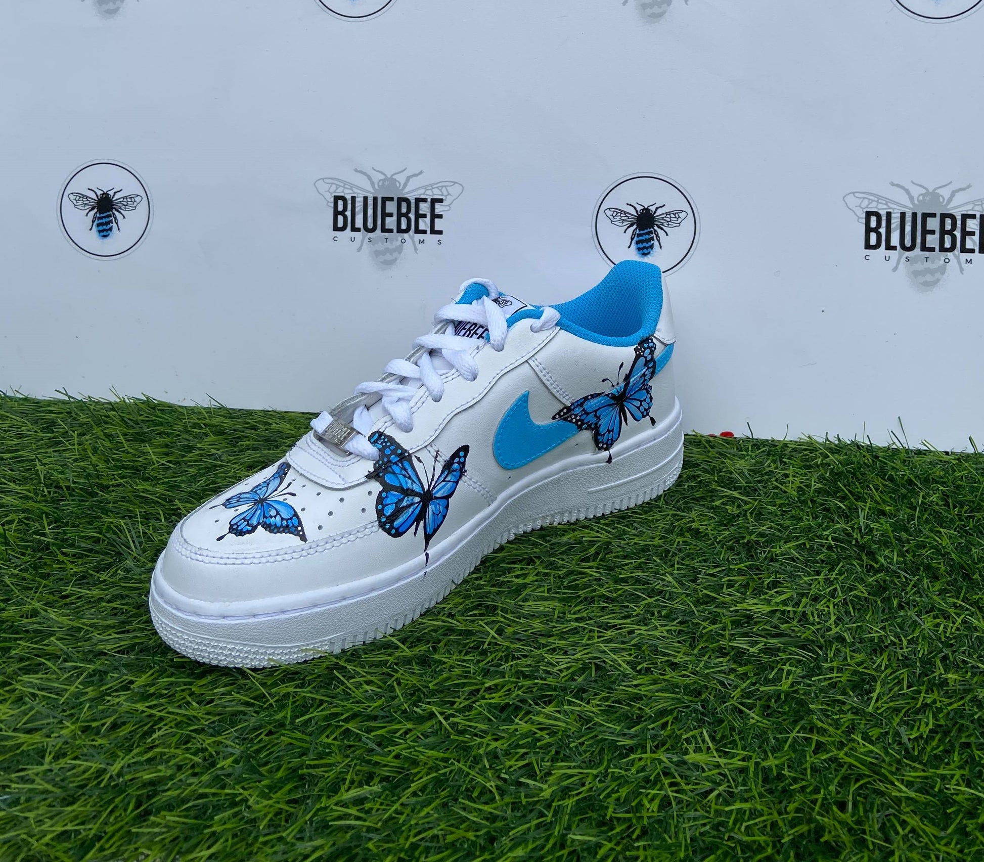 Hand-painted Butterflies - bluebeecustoms
