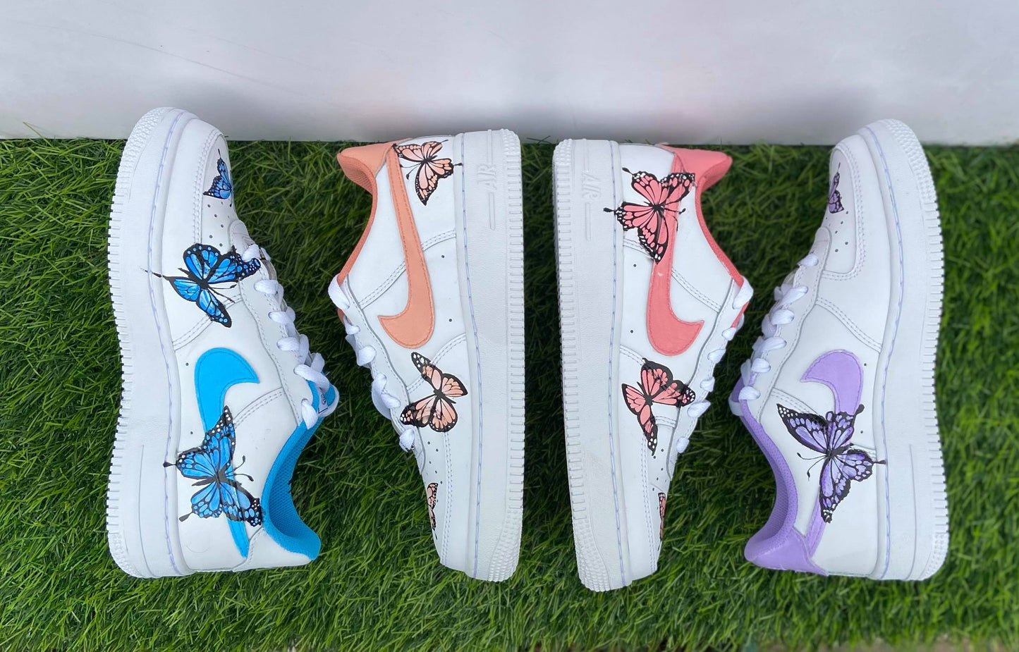 Hand-painted Butterflies - bluebeecustoms