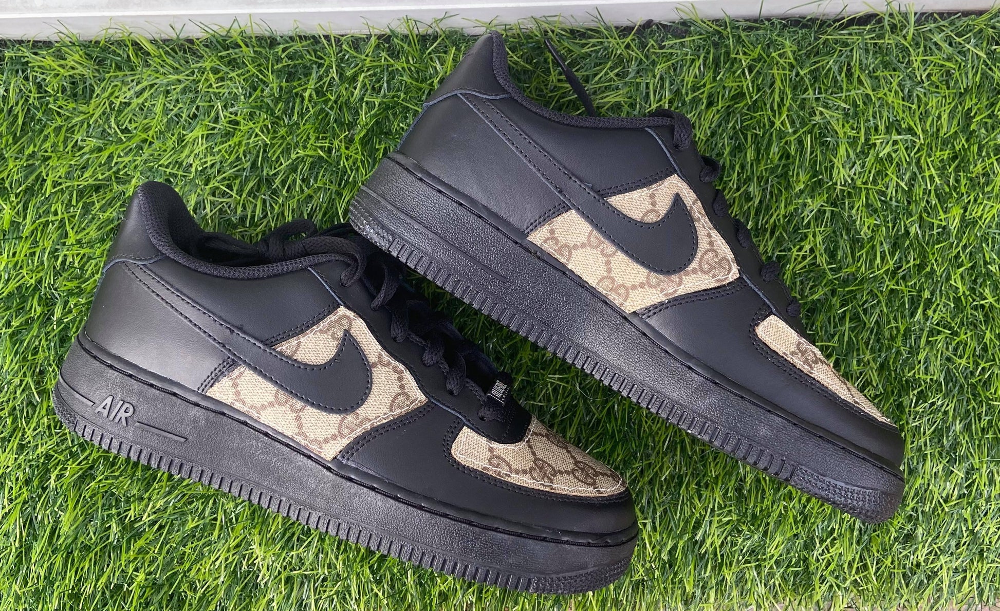 Customised AF1 GG - bluebeecustoms