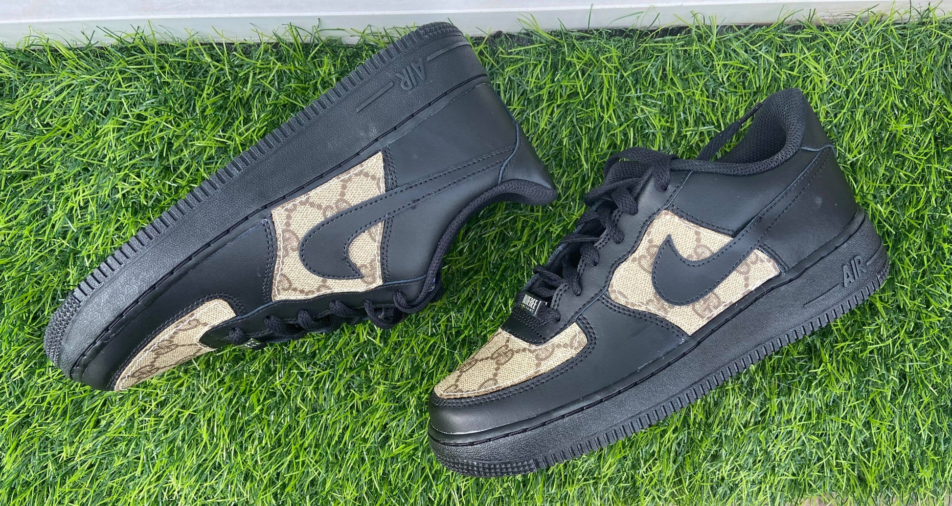 Customised AF1 GG - bluebeecustoms