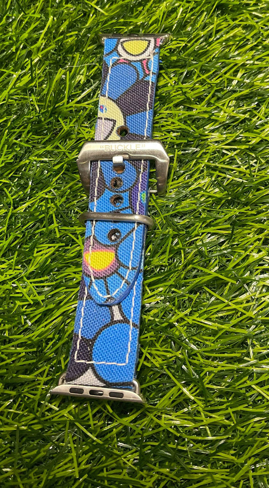 Takashi Murakami custom Apple Watch Strap - bluebeecustoms