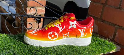 Customised AF1 - Sunset Fade - bluebeecustoms