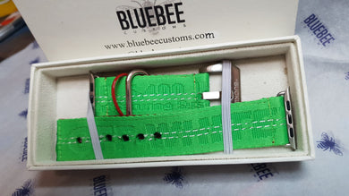 Off white Custom Watch Strap - bluebeecustoms