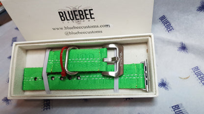 Off white Custom Watch Strap - bluebeecustoms