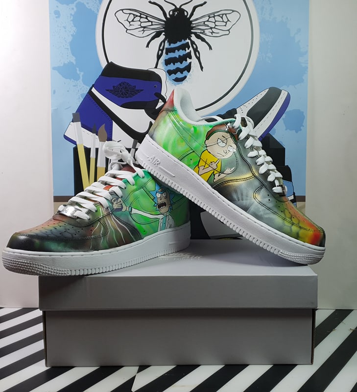 Galaxy Rick and Morty Customs - bluebeecustoms