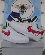 Load image into Gallery viewer, Custom Air Force 1 Drips - bluebeecustoms