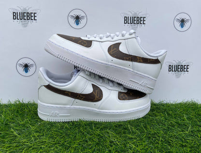 Customised Air Force 1 - bluebeecustoms