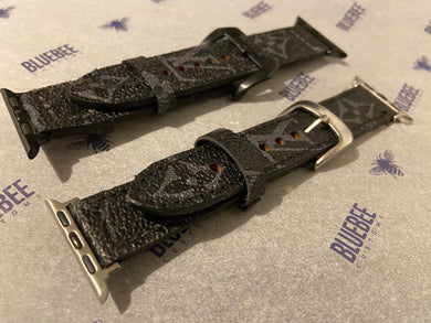 Smart watch custom strap - bluebeecustoms